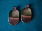 Miniature copper coin collectors.